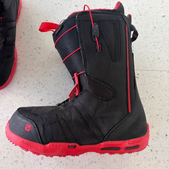 Burton Imprint 3 Ambush Snowboard Boots Size 11.5 US Black/Red main image 6